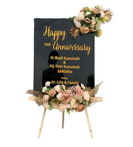 Papan Bunga Akrilik Gedongombo